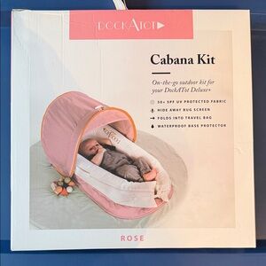 DockATot Cabana Kit in Rose Pink Brand new in Box